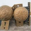 Antique EastLake Door knob with plate, lock for $100. Click lower right for Info.