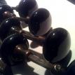 Vintage Victorian Black Clay knobs refurbish! Click lower right for more info,
