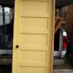 Antique Solid Wood Door with 5 panels. $300